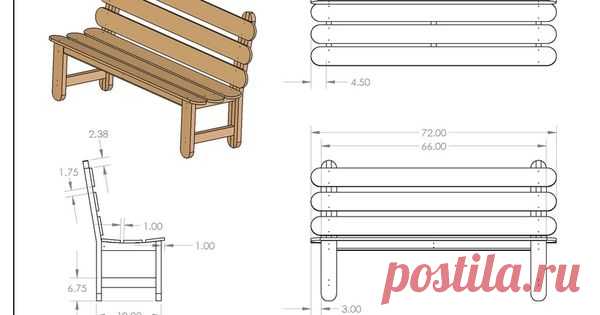 Popsicle Stick Bench Woodworking Plan by Tobacco Road Guitars