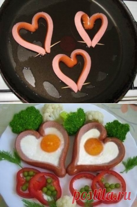 Как приготовить романтический завтрак на двоих - рецепт, ингридиенты и фотографии