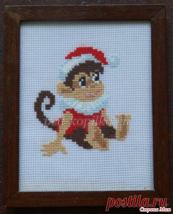 Обезьянки... Или готовь сани летом - Вышивка и все о ней - Страна Мам