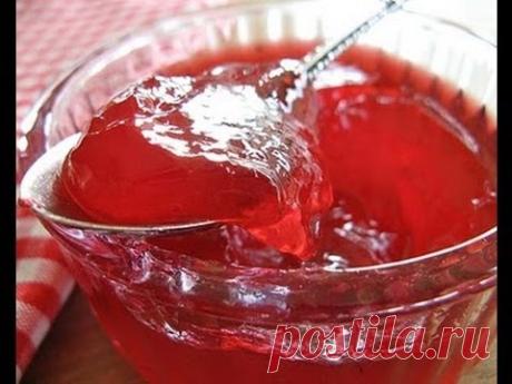 Желе из красной смородины
