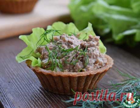 Печеночный паштет с маринованными огурцами – кулинарный рецепт