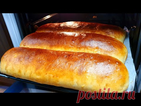 Смешайте воду с мукой, и вы удивитесь результату. Хельга готовит. Пекущийся хлеб.