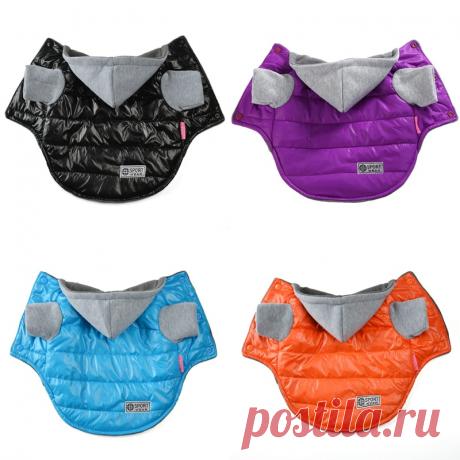 536.62руб. 26% OFF|سترة أنيقة للحيوانات الأليفة معطف شتوي مضاد للمياه دافئ من الصوف ملابس الجرو ملابس الكلب ملابس مقلنسة للكلاب الصغيرة الصلصال تشيهواهوا|puppy dog clothes|dog jacketdog clothes - AliExpress Smarter Shopping, Better Living!  Aliexpress.com