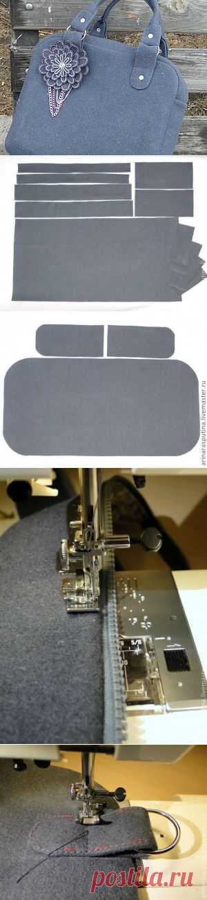 Сумка из шинельного сукна. - Ярмарка Мастеров - ручная работа, handmade