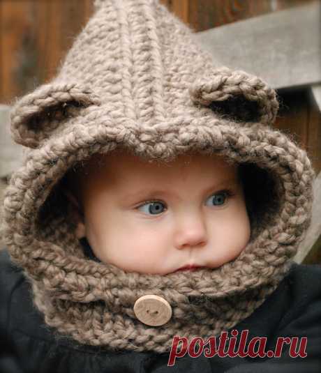 Ravelry: Burton Bear Cowl pattern by Heidi May