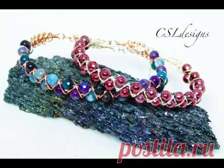 Браслет макраме богини Wirework
