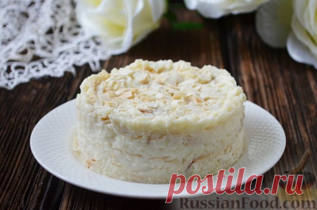 Рецепт: Торт "Наполеон" из лаваша на RussianFood.com