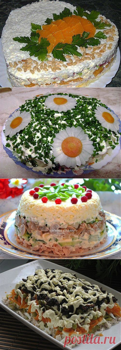 Салаты с копченой курицей: 8 рецептов / Простые рецепты
