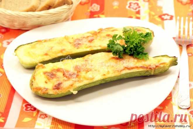 Кабачки с сыром