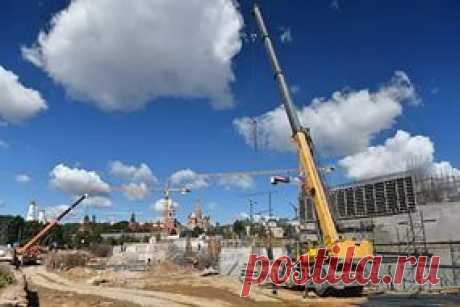 Подземный паркинг в парке «Зарядье» будет готов в конце ноября