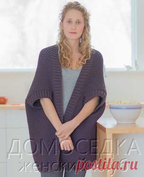Уютный вязаный шраг Stella выполняется спицами двойной вязкой Brioche (&quot;бриош&quot;) | ДОМОСЕДКА