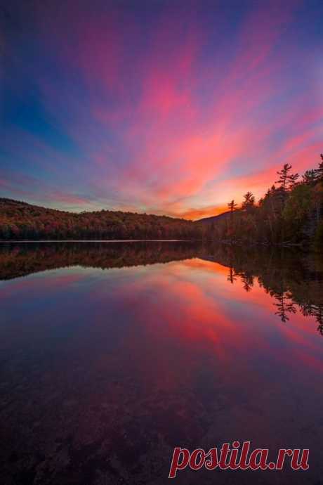 Sunset Colors - Adirondacks Photo by Manish Mamtani — National Geographic Your Shot