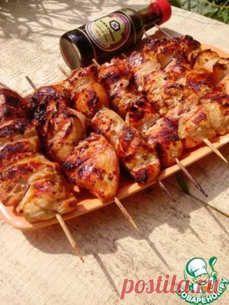 Шашлык по-грузински из курицы - кулинарный рецепт
