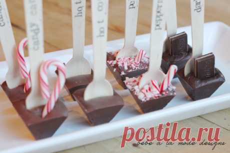 Hot Cocoa on a Stick