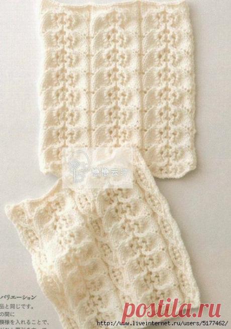 УЗОР СПИЦАМИ