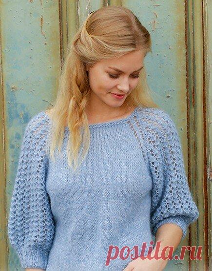 Творчество на май — три модели спицами с объёмными рукавами | Ирина СНежная & Вязание | Яндекс Дзен