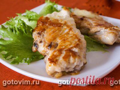 Куриные грудки с сыром бри. Фото-рецепт / Готовим.РУ