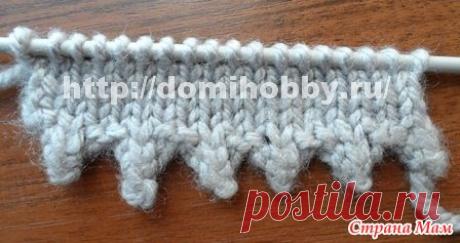 Лекция № 6. Способы набора петель. - Помощь в вязании - Страна Мам