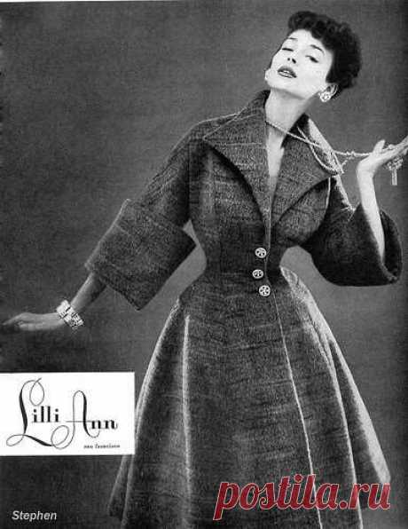 МОДА 1950-х. Просто космические женщины, грация, гармония , прекрасный крой, продуманность образа от и до! | Люблю Себя