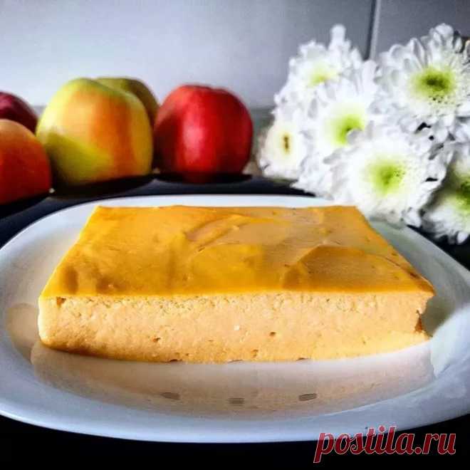 Творожная запеканка с яблоками и манкой - Журнал полезных советов