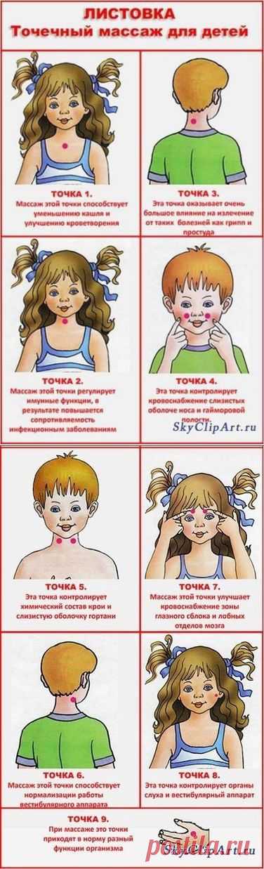 Точечный массаж для .