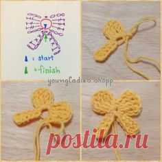 ถูกใจ 146 คน, ความคิดเห็น 1 รายการ - youngladies.shopp@gmail.com (@youngladies.cute) บน Instagram: “mini bow ^^ * * #crochetflower #crocheted #crochet #crocheting #crochetaddict #crochetlove…”