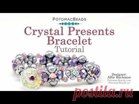 Crystal Presents Bracelet - Beadweaving Tutorial