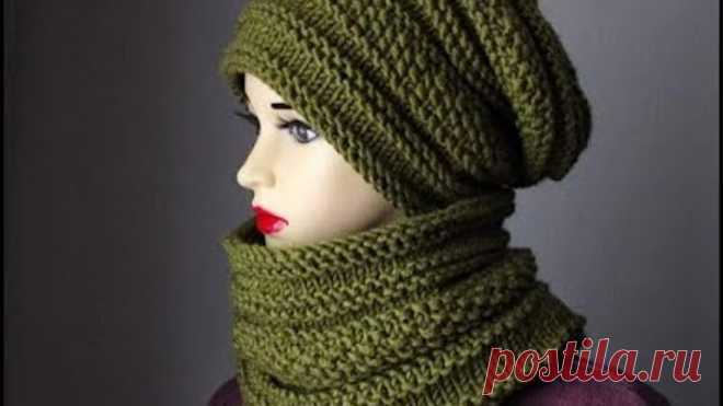 Как связать шапку