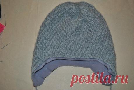Материнство -> Как я делаю флисовый подклад в шапку