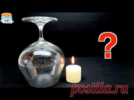 What You Can Do From A Glass And A Candle