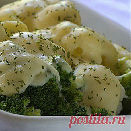 Запеченая брокколи с чесноком и пармезаном рецепт – закуски