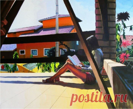 Рубен Анон Кастильо — художник, создающий картины в реалистическом стиле