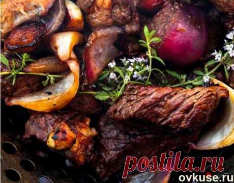 Ленивый шашлык из говядины - Простые рецепты Овкусе.ру