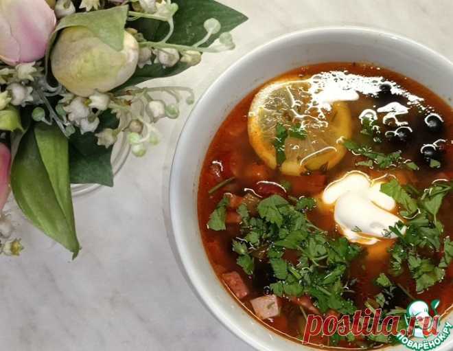 Солянка сборная мясная – кулинарный рецепт