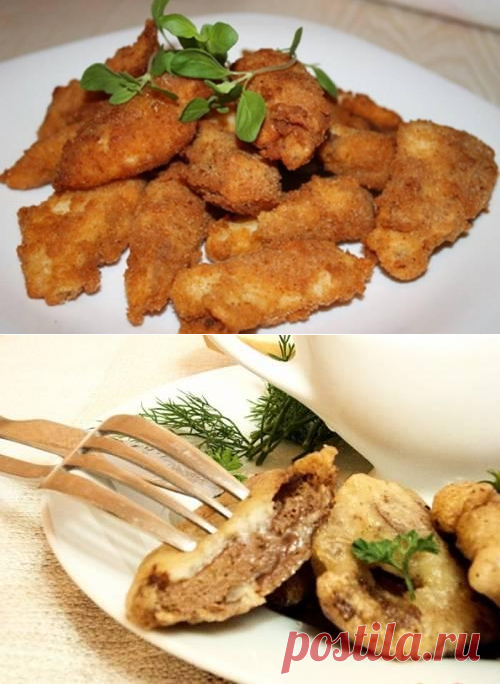 Как приготовить куриную печень в кляре | Четыре вкуса
