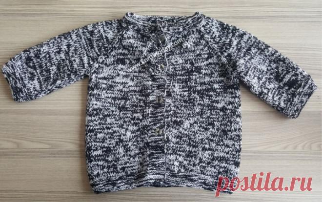 Dalmatian Baby Cardigan Crochet