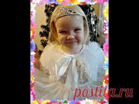 болеро под мех на 3 -  4 года, вязание спицами - a fur bolero 3 -4 years, knitting