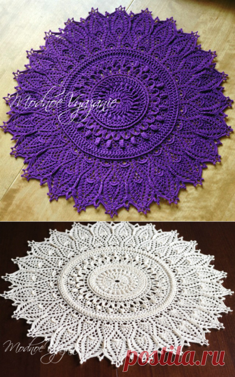 Красивейшая салфетка *Momentous Occasions* - Crochet Modnoe Vyazanie