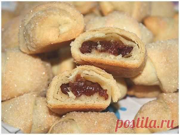Рогалики с изюмом