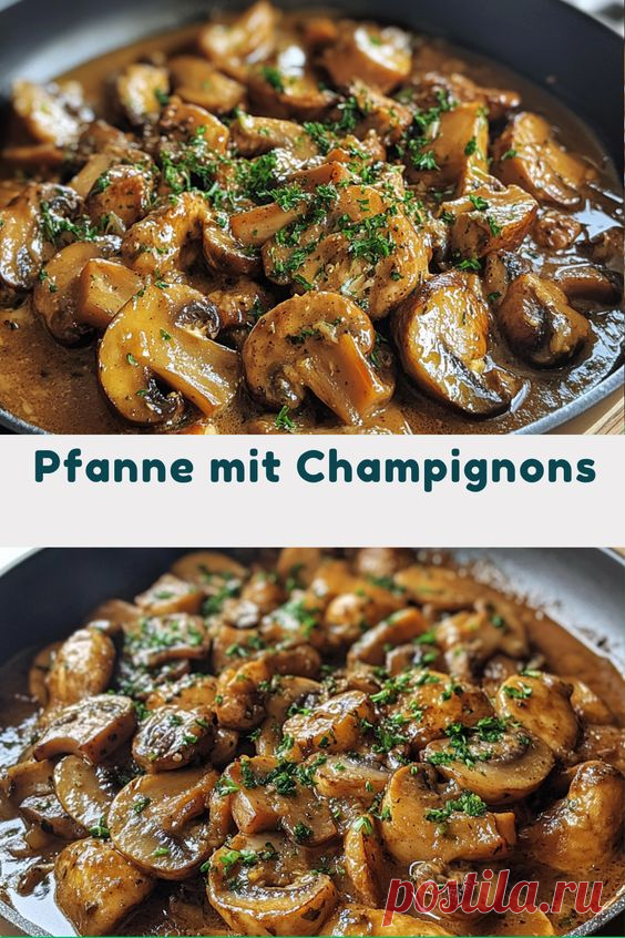 Zutaten (2 Portionen): 300 g Champignons 1 Zwiebel 2 EL Olivenöl 100 ml Sahne 1 TL Paprika Salz, Pfeffer  Zubereitung: Zwiebel und Pilze anbraten Sahne und Gewürze zugeben 5 Min. köcheln lassen Mit Reis oder Brot servieren
