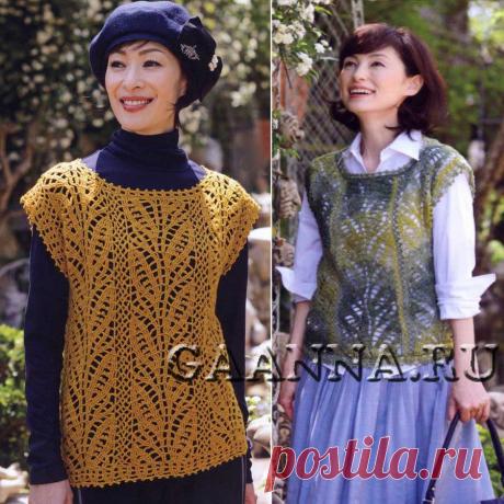 Безрукавка Веточки