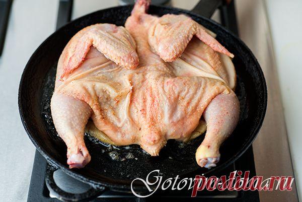 Рецепт: Цыпленок табака