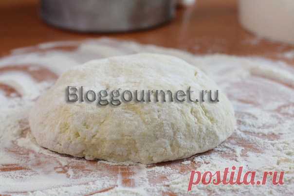Тесто для пирожков на кефире и твороге