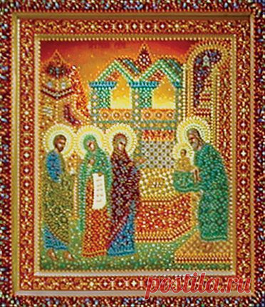 Иконы Спасителя Иисуса Христа. Икона «Сретение Господне»