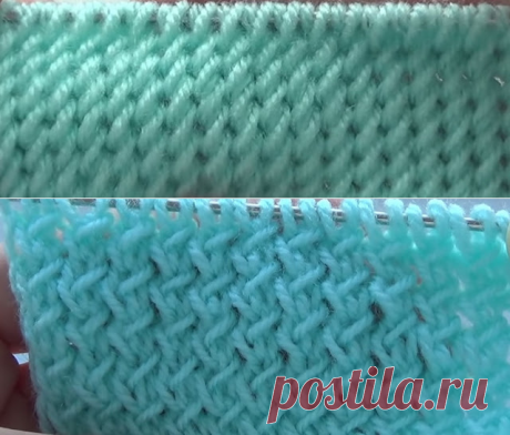 Воздушные узоры спицами