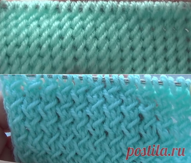 Воздушные узоры спицами