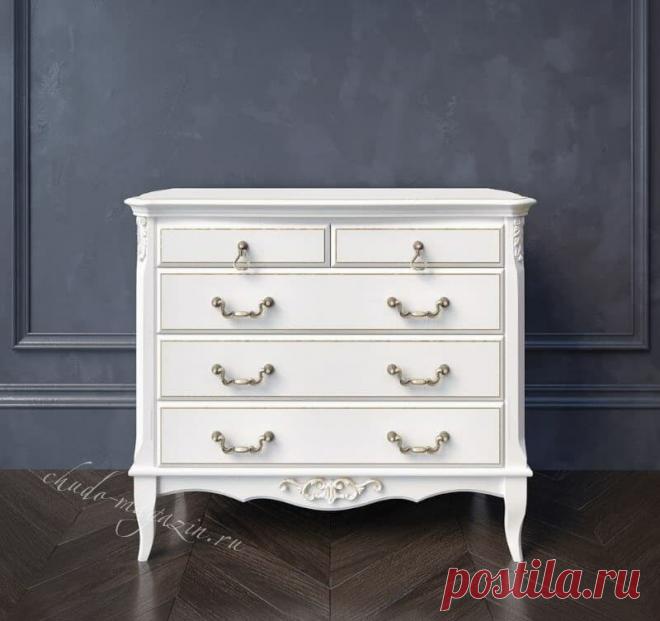 Комод цвета слоновая кость с патиной купить по цене 54 000 руб. в Москве — интернет магазин chudo-magazin.ru