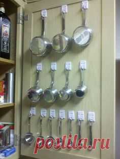 DIY - PVC pipe for kitchen organizing by Ashbee Design, Hold measuring spoons and cups | Organization | Размещение инструментов, Дизайн и The doors