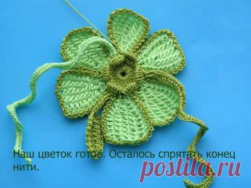 Очень хороший МК http://perchica.ru/post311941279/

МК - ЦВЕТЫ В ТУНИСКОЙ ТЕХНИКЕ
  Цитата сообщения Amnita  Прочитать целикомВ свой цитатник или сообщество!  Будем вязать новый цветок в тунисской технике.  вот такой:                  У меня ниточки тонкие - Турецкие "Макси" 560/100 и "М...