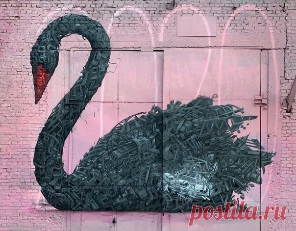 В Петербурге появился стрит-арт 